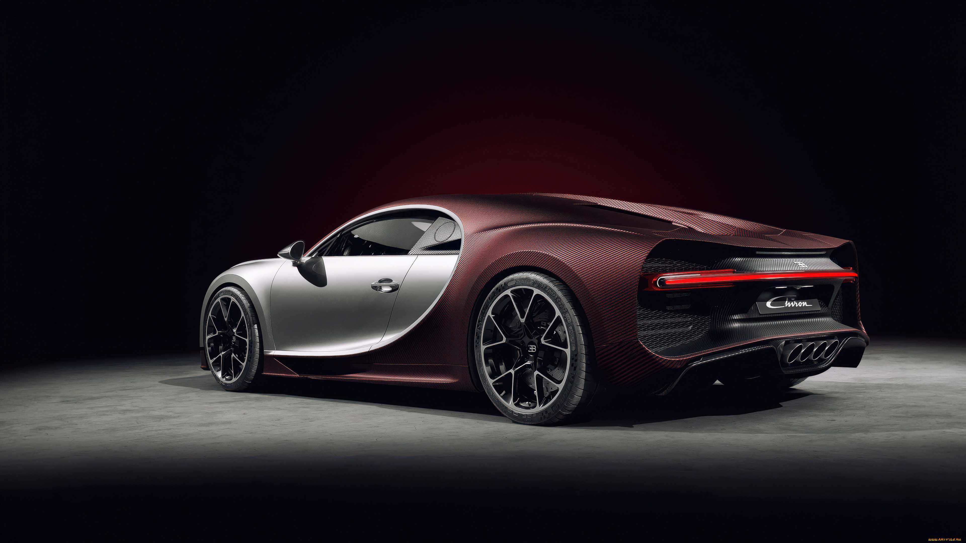 , bugatti, chiron, matte, carbon